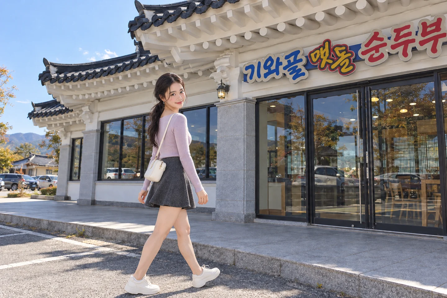 외관과 김마에 AI 재구성 이미지