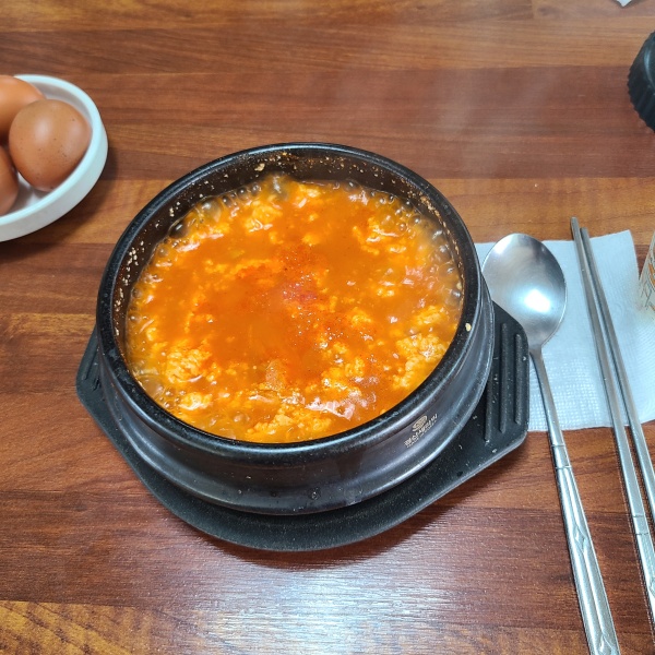 전통맷돌순두부 순두부찌개