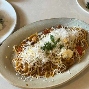 Taeri Jutaek Bolognese pasta