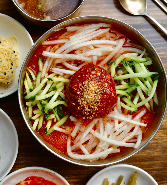 향화정 경주육회물회